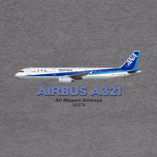 Airbus A321 - All Nippon Airways by TheArtofFlying